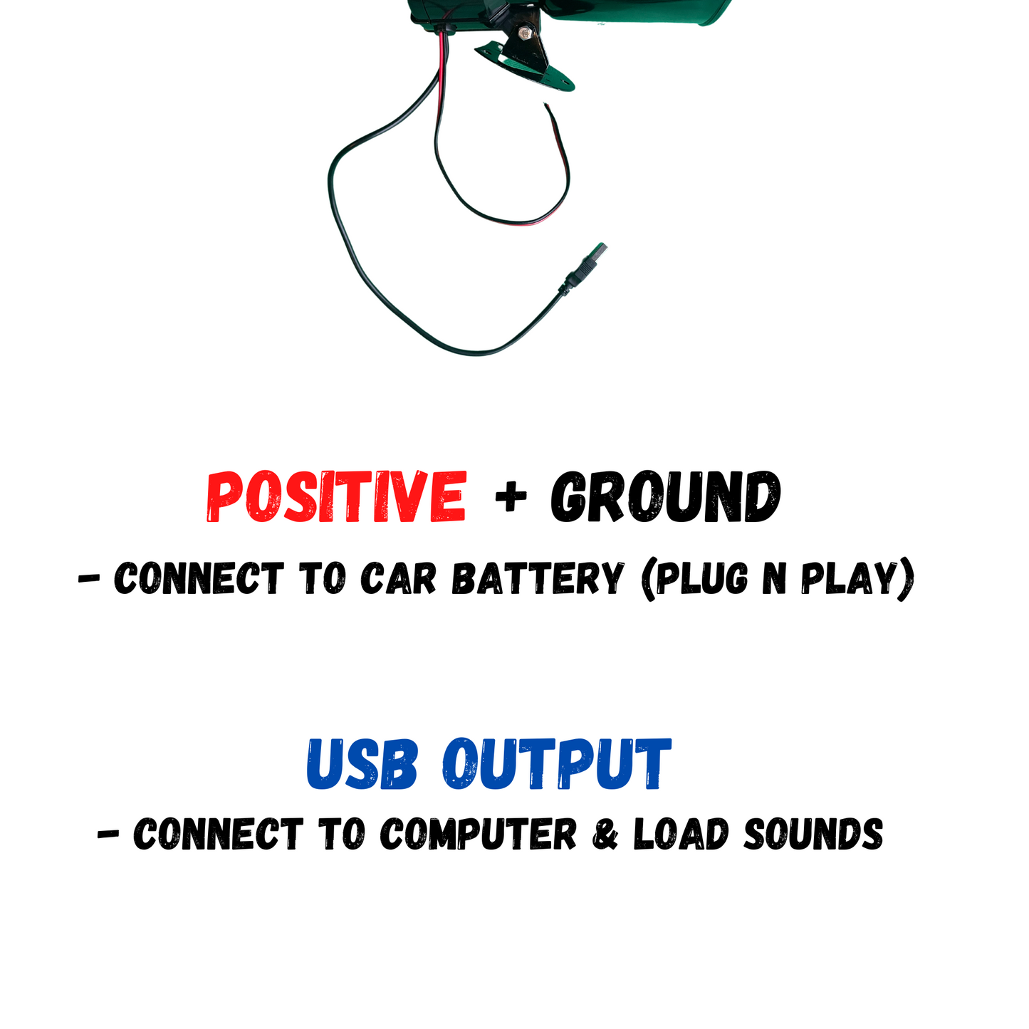 The Sonic Horn - Sonic Horn - Air Horn - MP3 - Horn - Sound Affect - Car Mods - Dixie Horn - custom car horn - Unique car horn